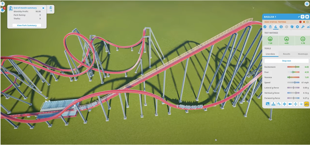 rollercoaster design