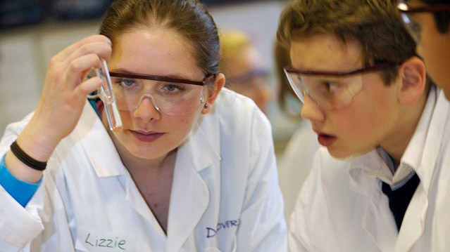 Encouraging science research projects at school