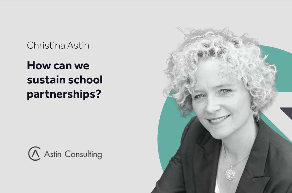 How can we sustain school partnerships?