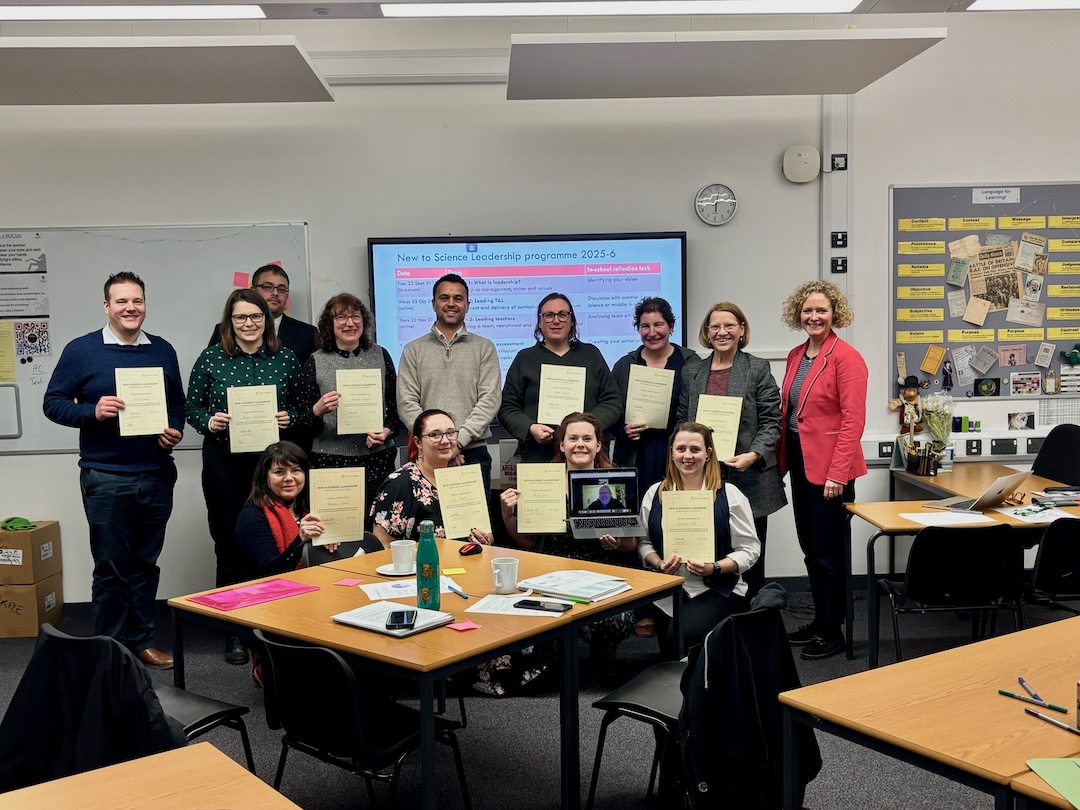 New to Science Leadership programme